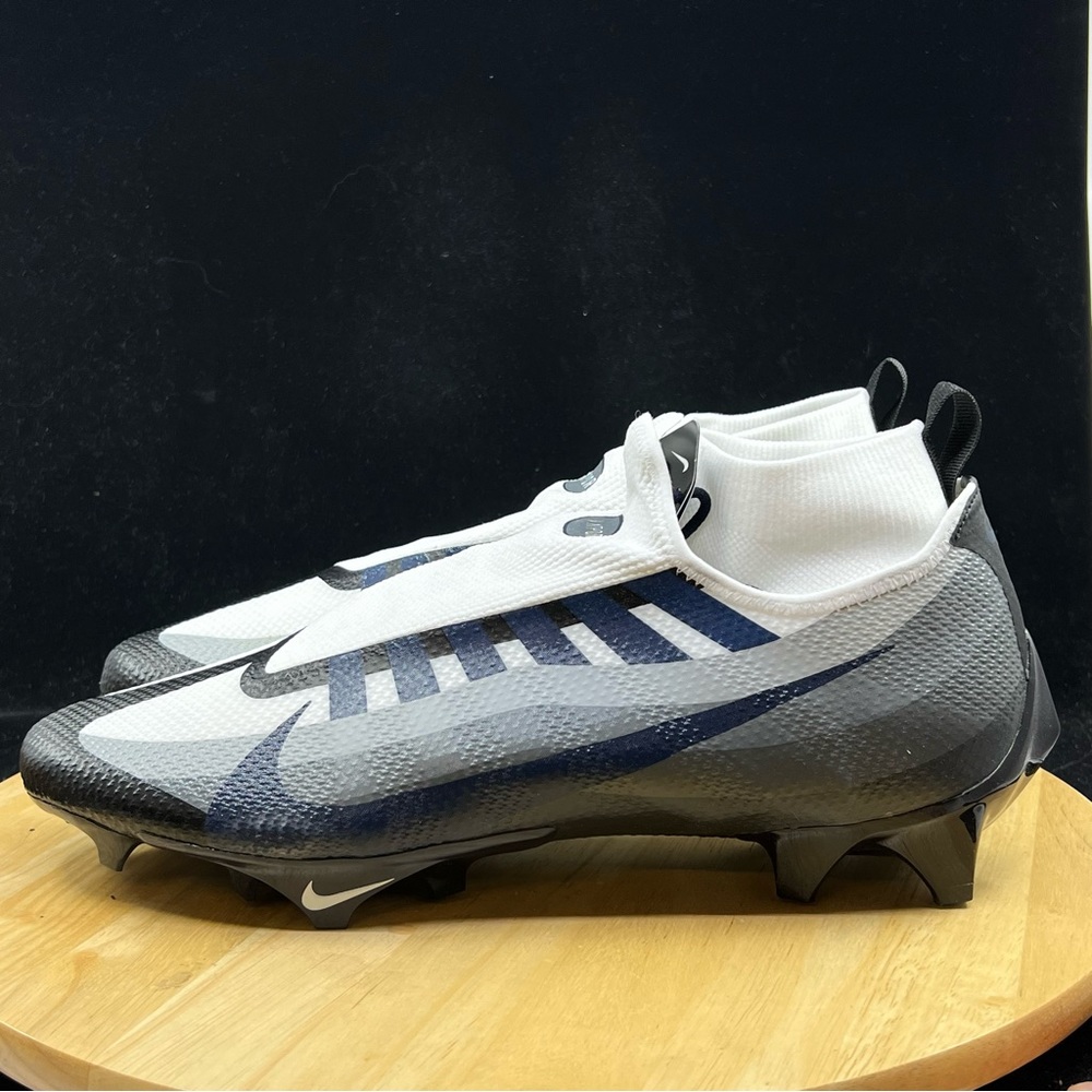 Nike Vapor Edge 360 Pro Navy Blue Football Cleats DV0778-001 Men's Size 12.5 - Picture 7 of 10
